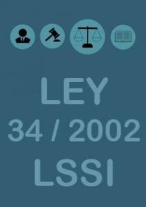 Ley de Sericios de la Sociedad de la Información LSSI 34/2002
