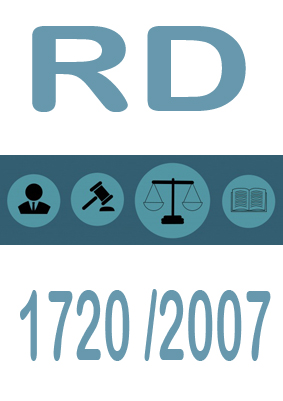 Real Decreto Protección de Datos 1720/2007